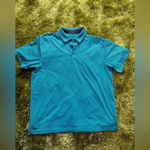 Underarmour heat shield polo.